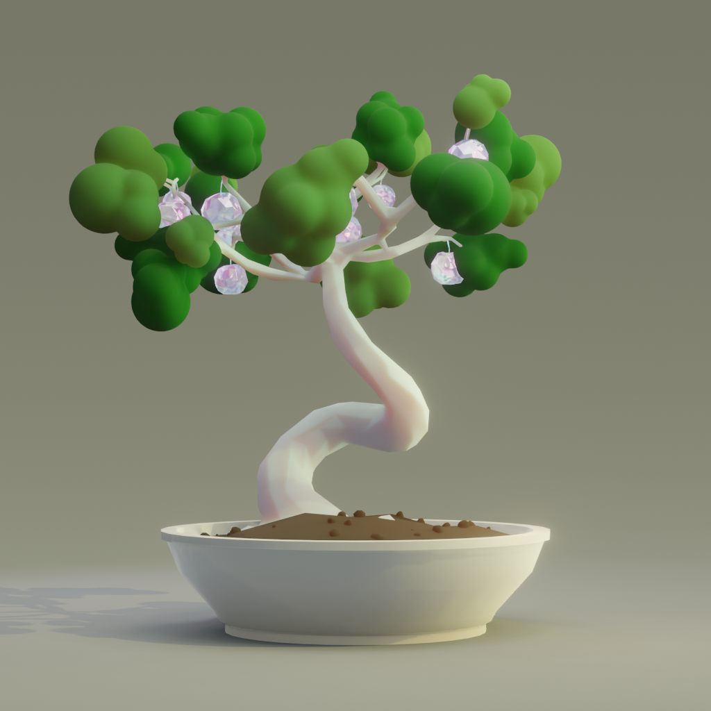 ZENFT Garden Society - Bonsai - Bonsai #8590 - NFT # 8590