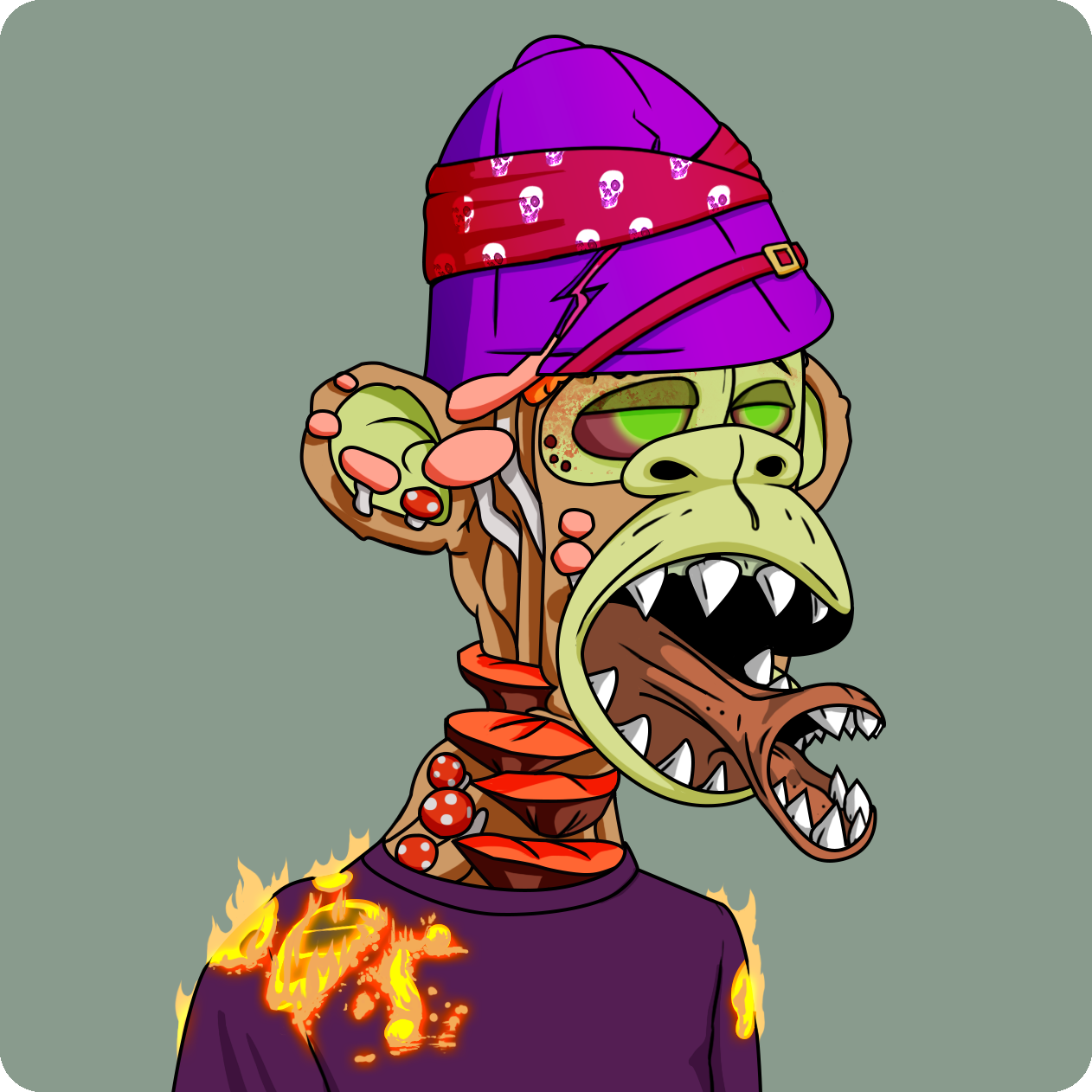 Yuga Labs - Mutant Ape Yacht Club - NFT # 3219