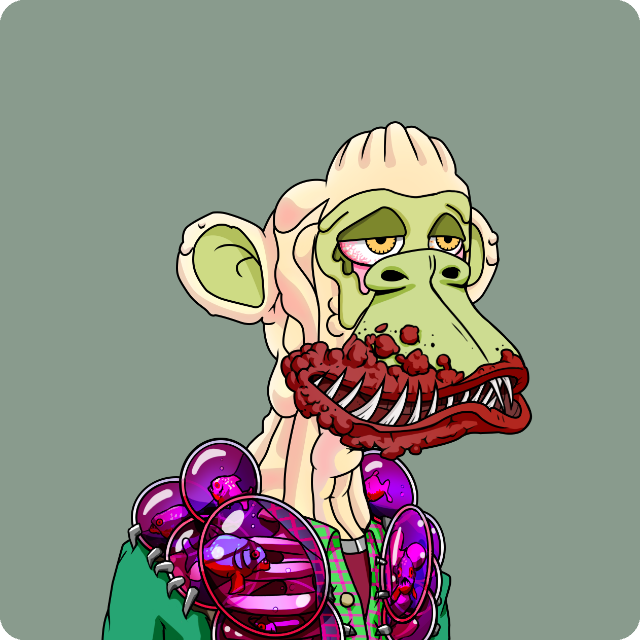 Yuga Labs - Mutant Ape Yacht Club - NFT # 9099