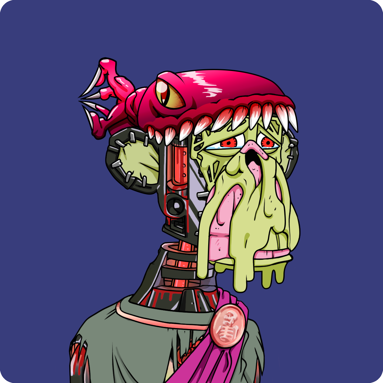 Yuga Labs - Mutant Ape Yacht Club - NFT # 21214