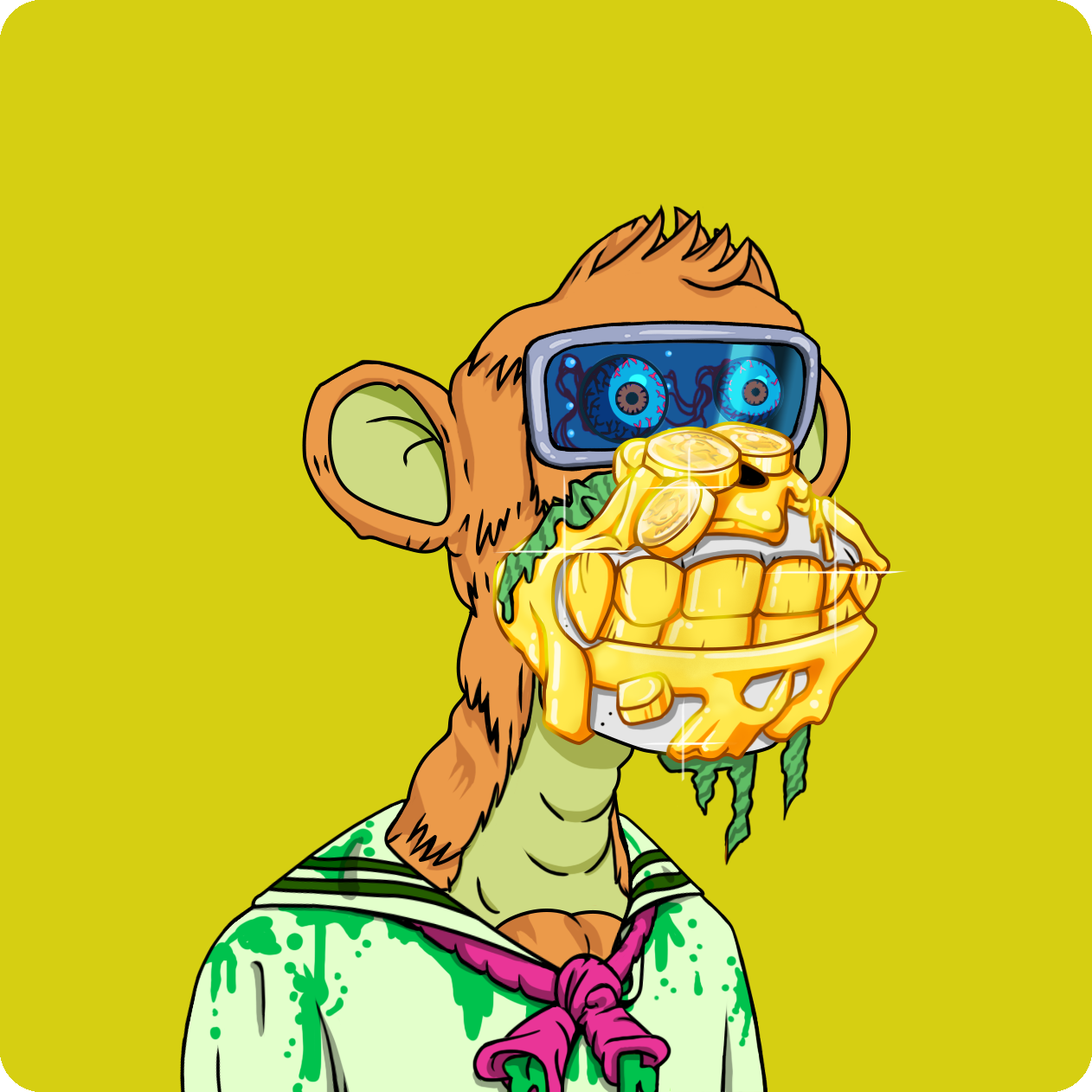 Yuga Labs - Mutant Ape Yacht Club - NFT # 1508