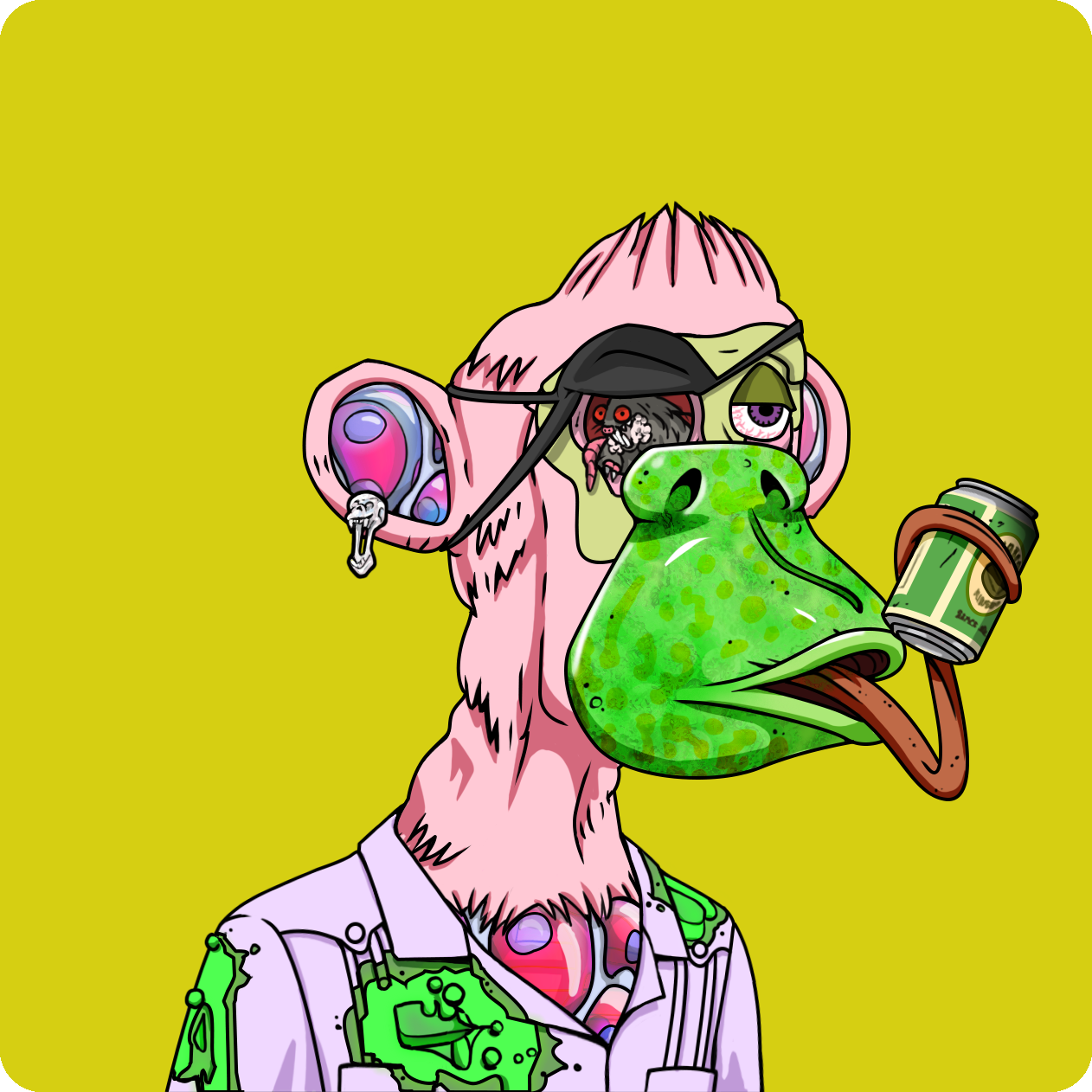 Yuga Labs - Mutant Ape Yacht Club - NFT # 12080