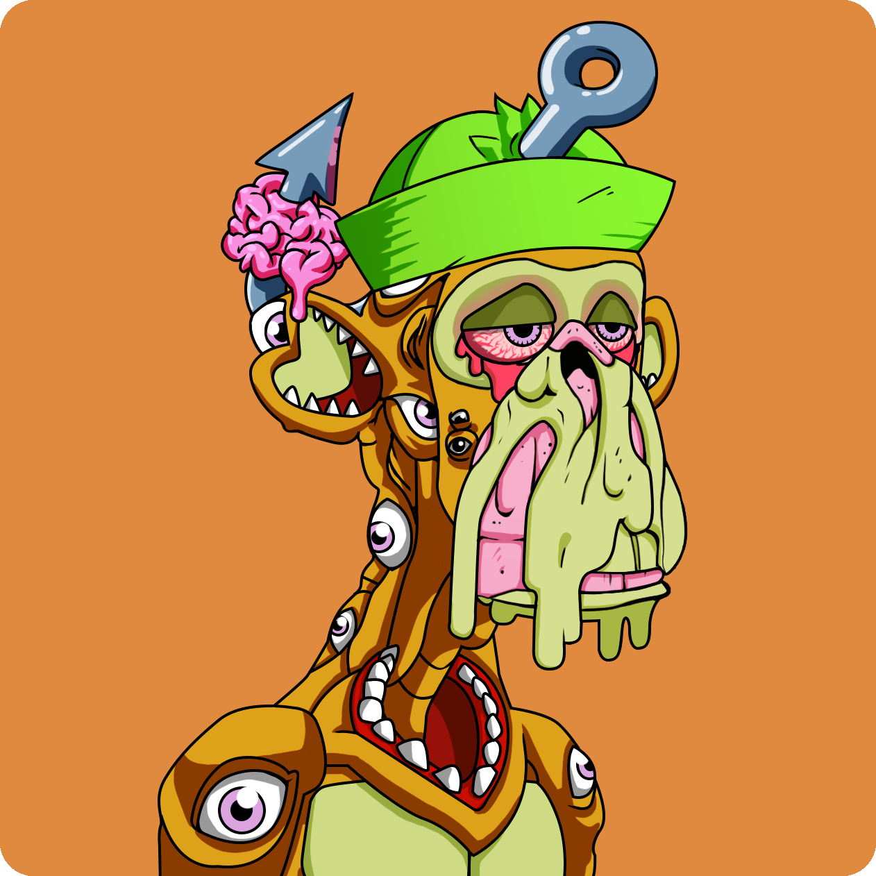 Yuga Labs - Mutant Ape Yacht Club - NFT # 25140