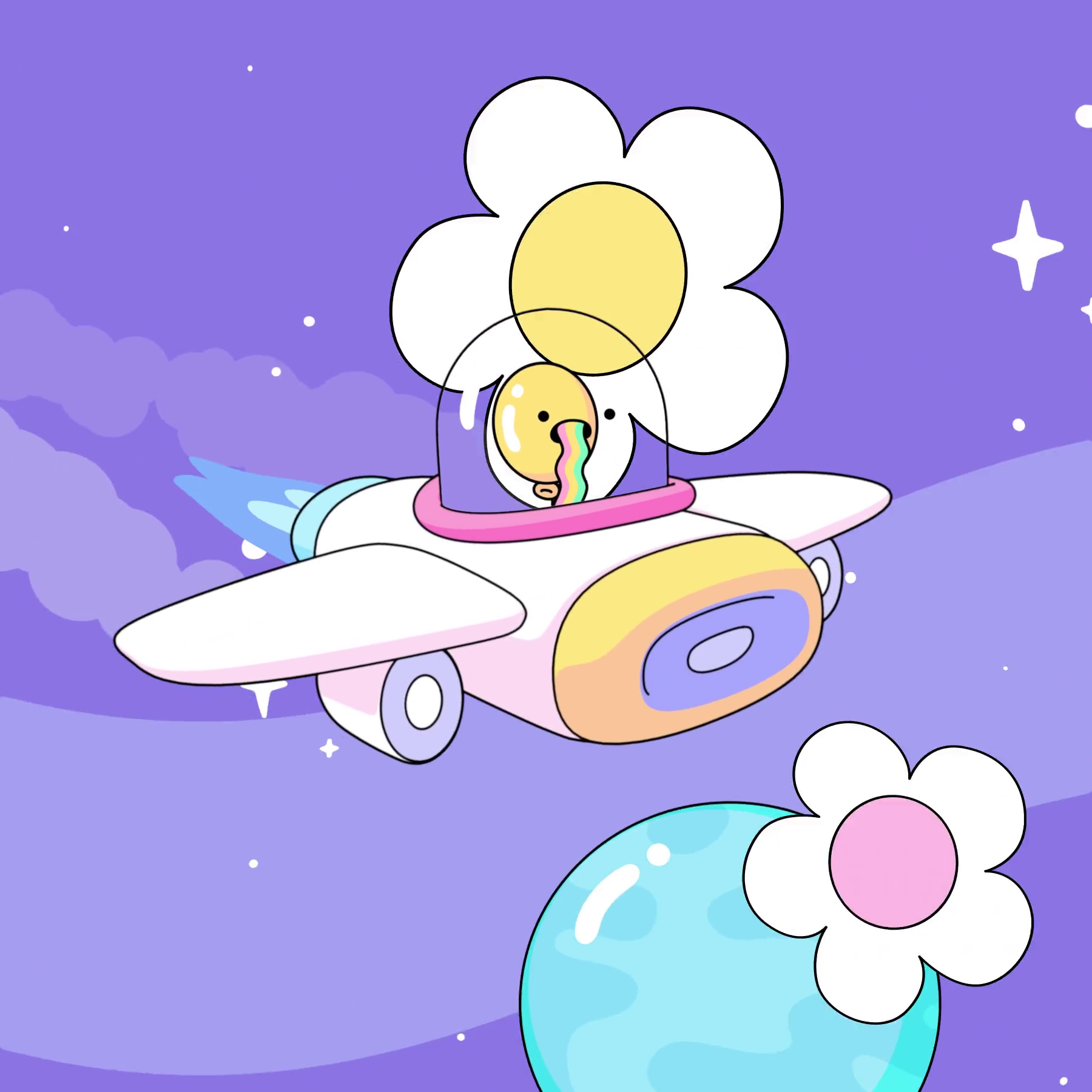 The Doodles Founders - Space Doodles - Space Doodle #272 - NFT # 272