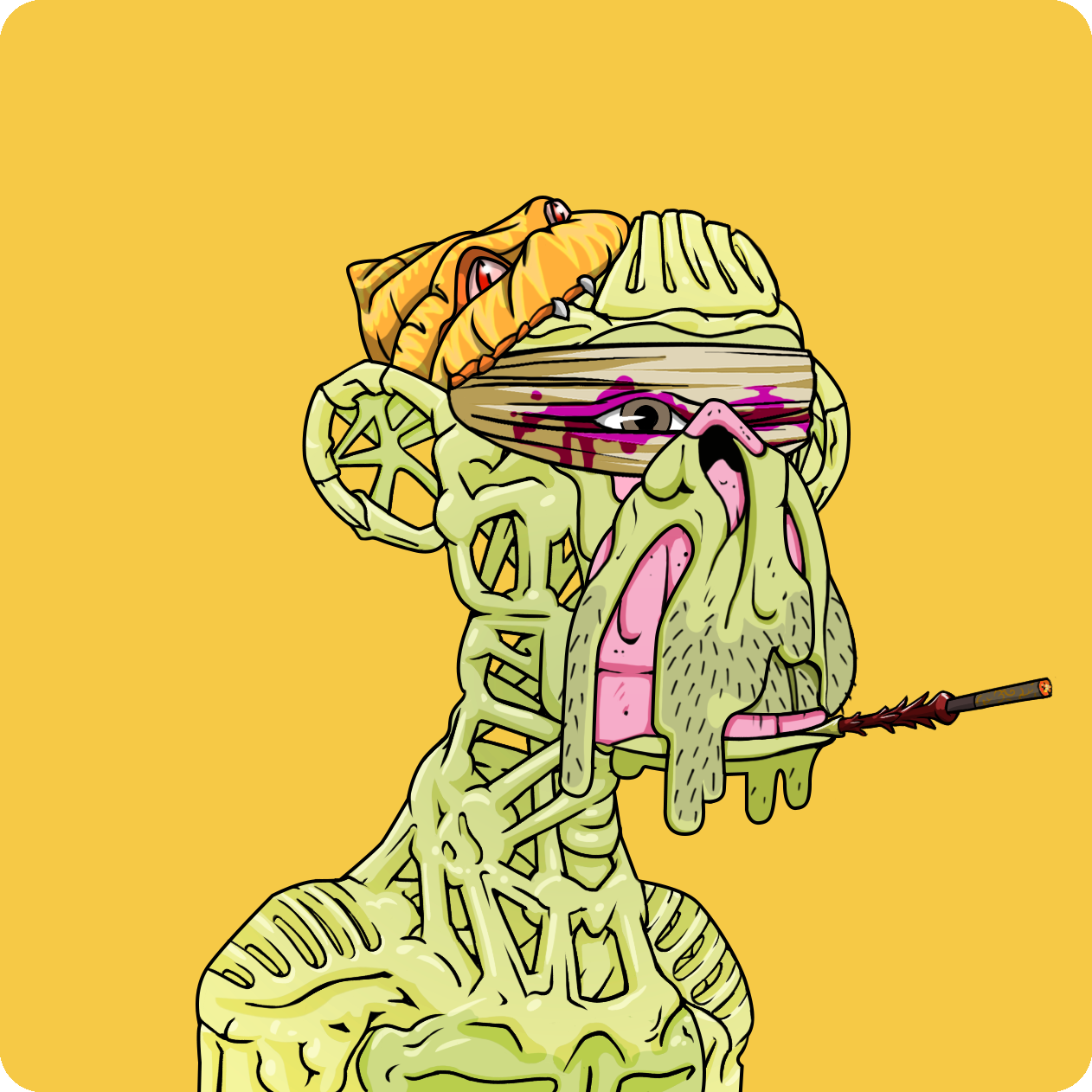 Yuga Labs - Mutant Ape Yacht Club - NFT # 9665