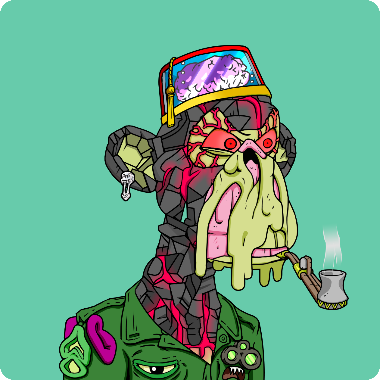 Yuga Labs - Mutant Ape Yacht Club - NFT # 13680