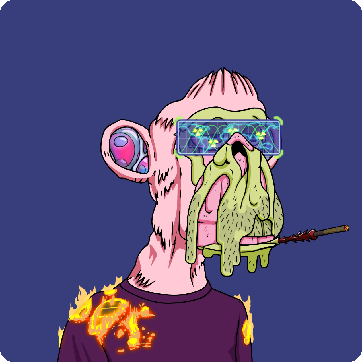 Yuga Labs - Mutant Ape Yacht Club - NFT # 552