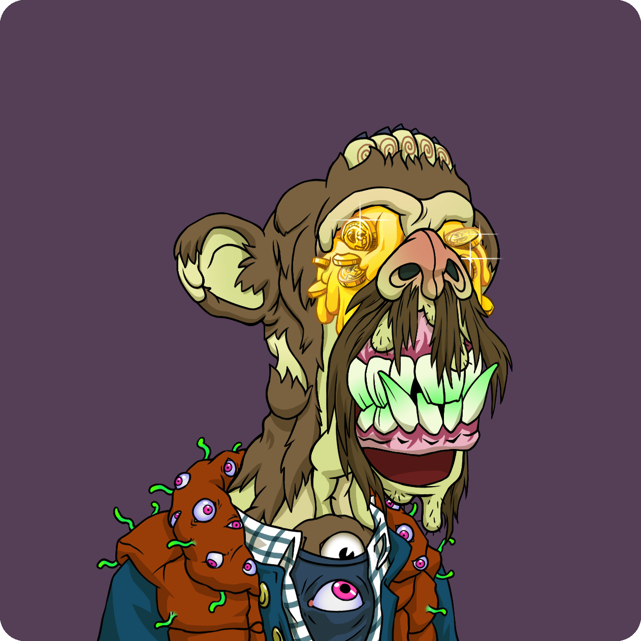 Yuga Labs - Mutant Ape Yacht Club - NFT # 3243