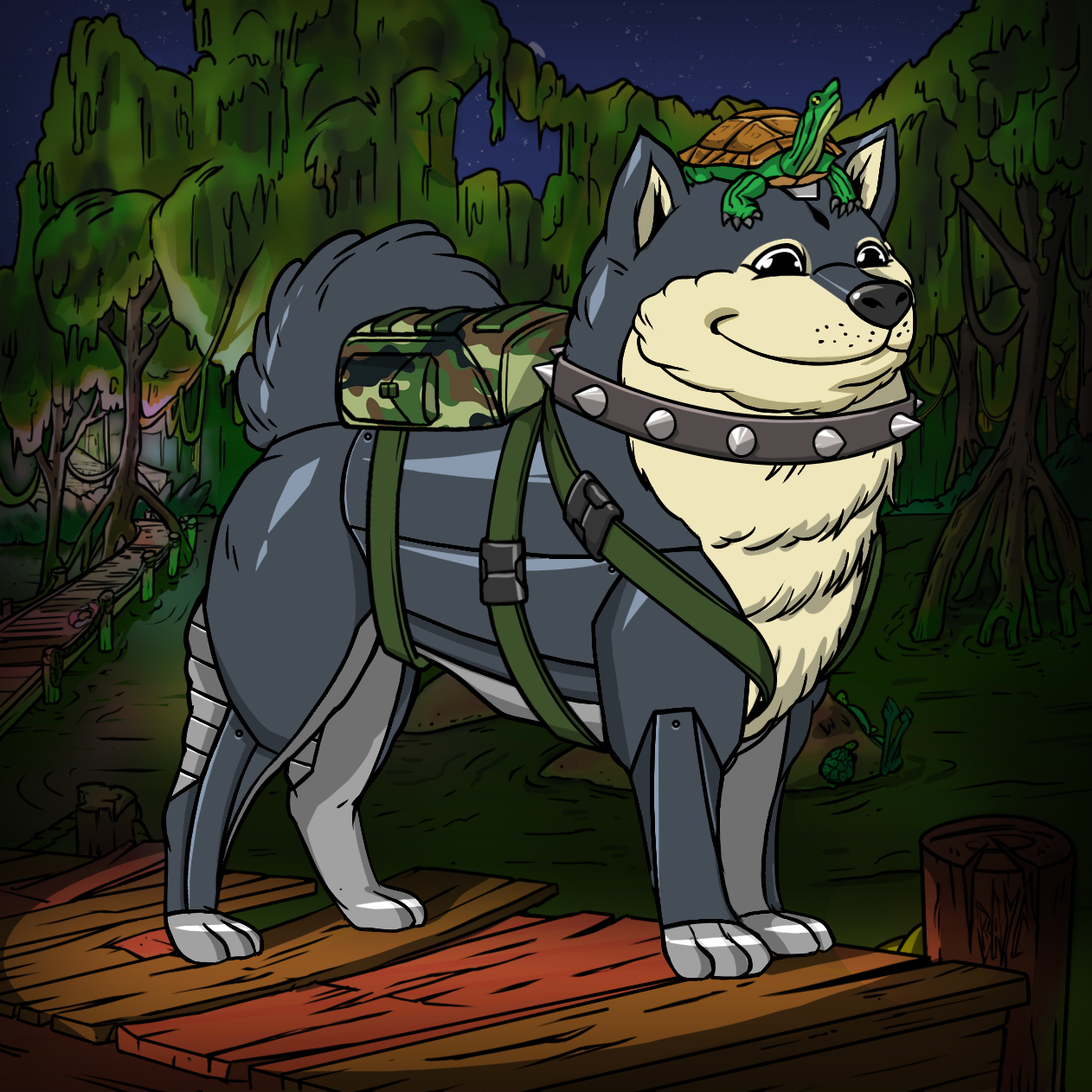 Yuga Labs - Bored Ape Kennel Club - NFT # 1208