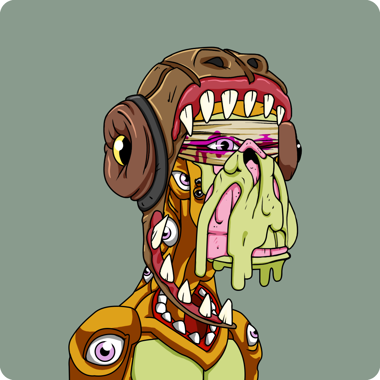 Yuga Labs - Mutant Ape Yacht Club - NFT # 4169