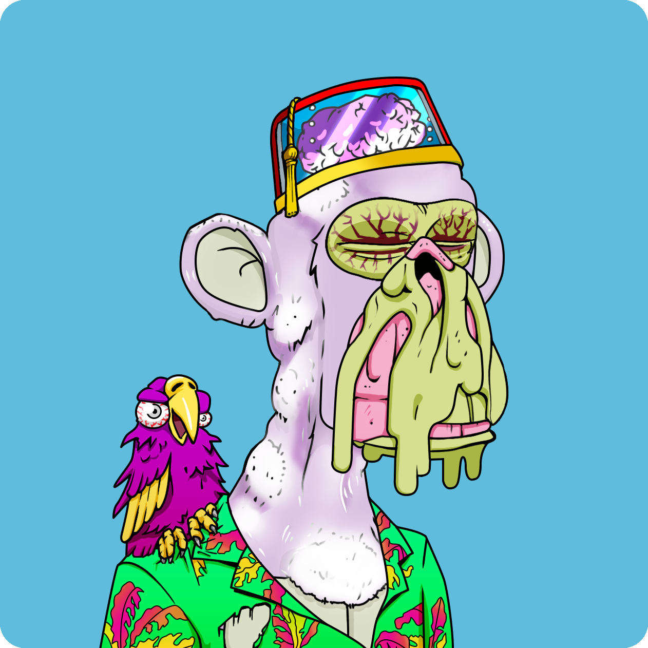 Yuga Labs - Mutant Ape Yacht Club - NFT # 3713