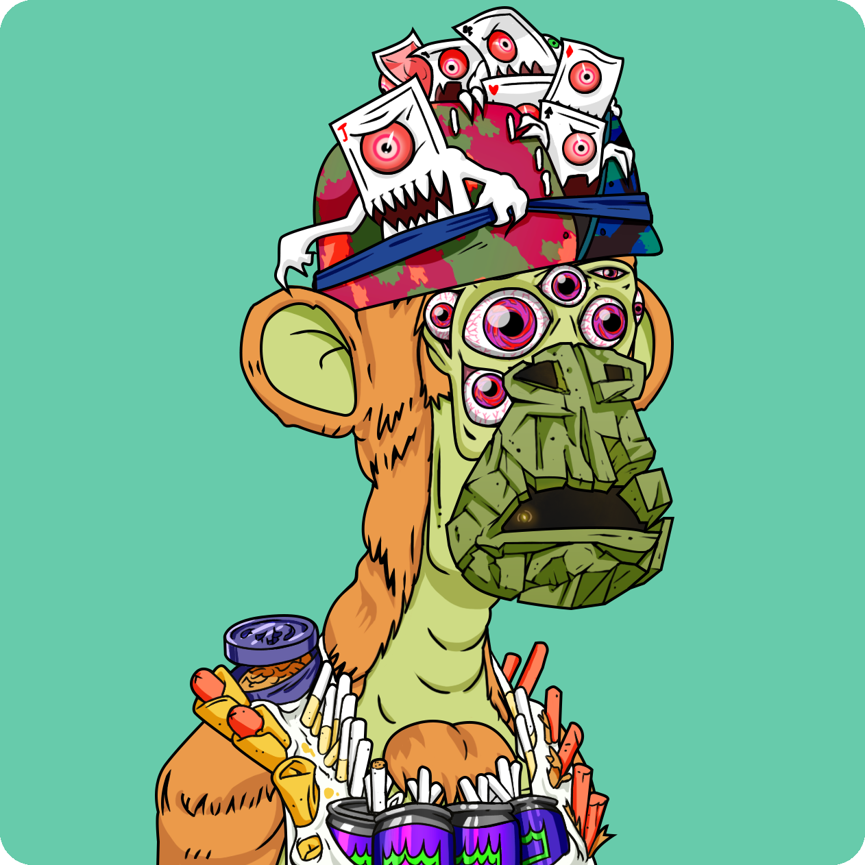 Yuga Labs - Mutant Ape Yacht Club - NFT # 28834