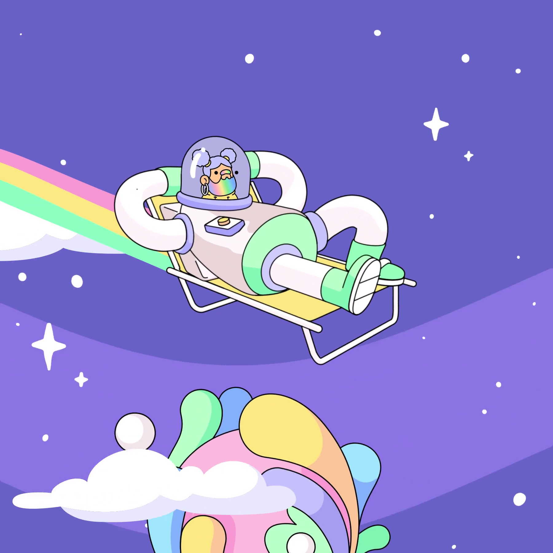 The Doodles Founders - Space Doodles - Space Doodle #9813 - NFT # 9813