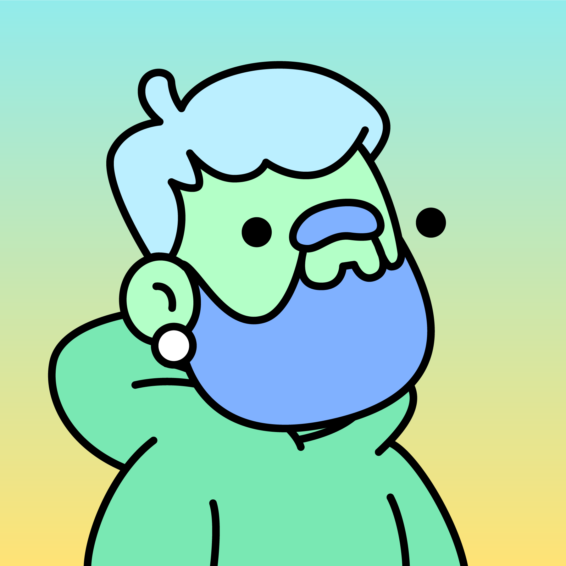 The Doodles Founders - Doodles - Doodle #9128 - NFT # 9128