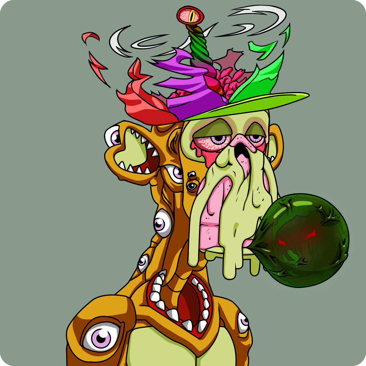 Yuga Labs - Mutant Ape Yacht Club - NFT # 5514