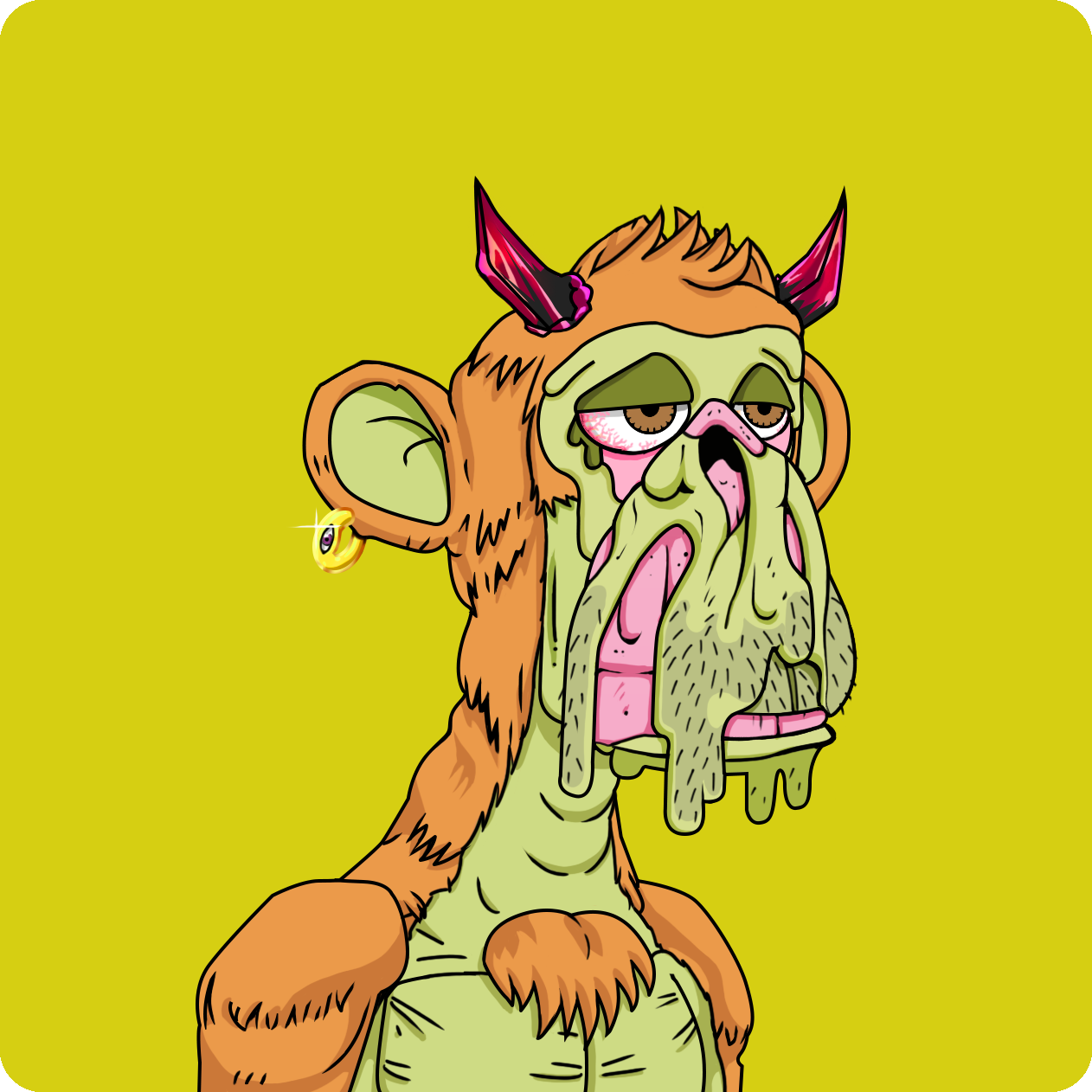 Yuga Labs - Mutant Ape Yacht Club - NFT # 12608