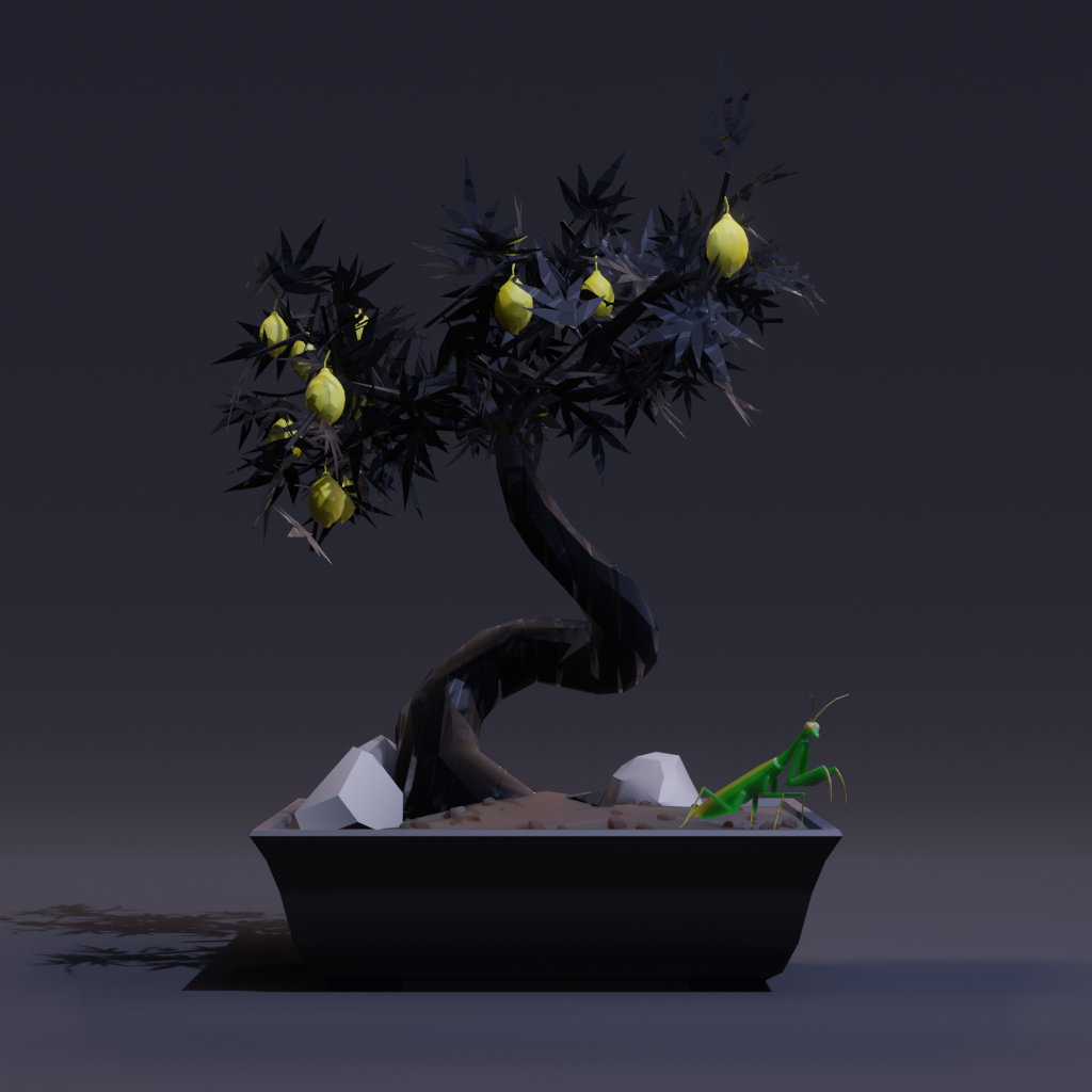 ZENFT Garden Society - Bonsai - Bonsai #8821 - NFT # 8821