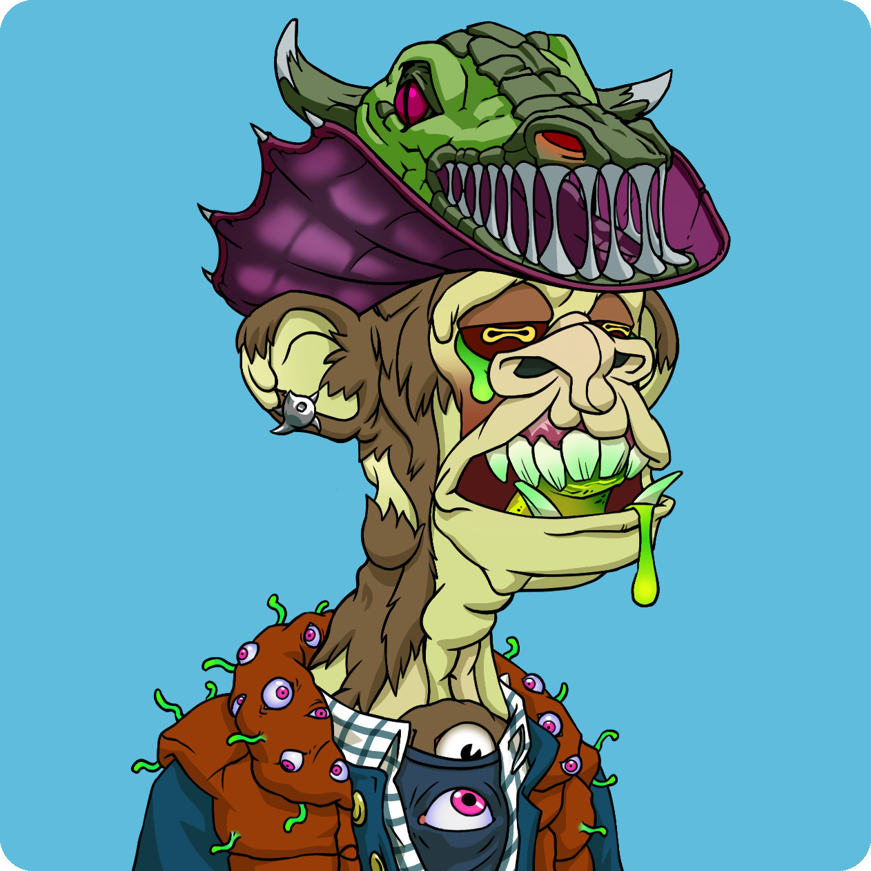 Yuga Labs - Mutant Ape Yacht Club - NFT # 17667