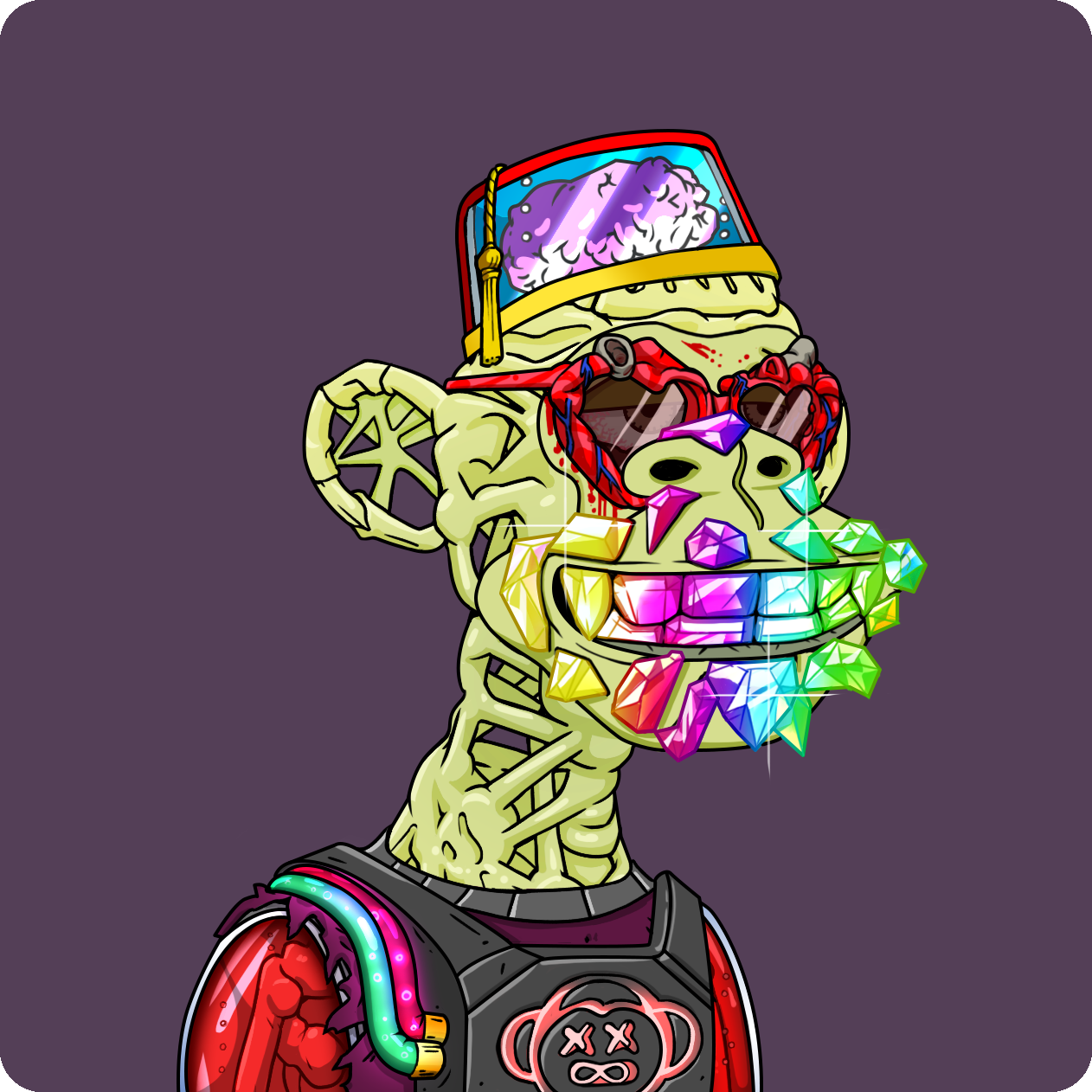 Yuga Labs - Mutant Ape Yacht Club - NFT # 4165