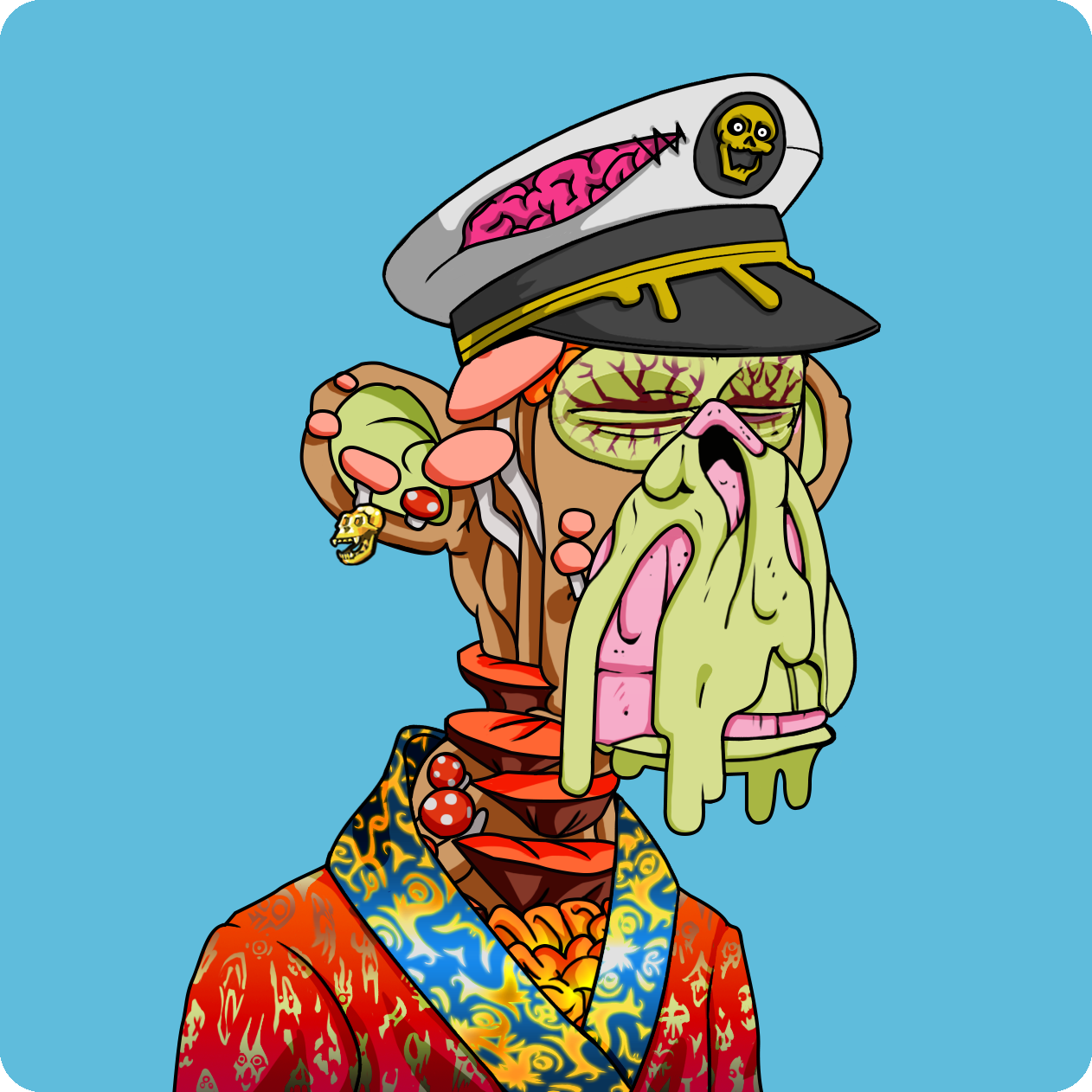 Yuga Labs - Mutant Ape Yacht Club - NFT # 5215