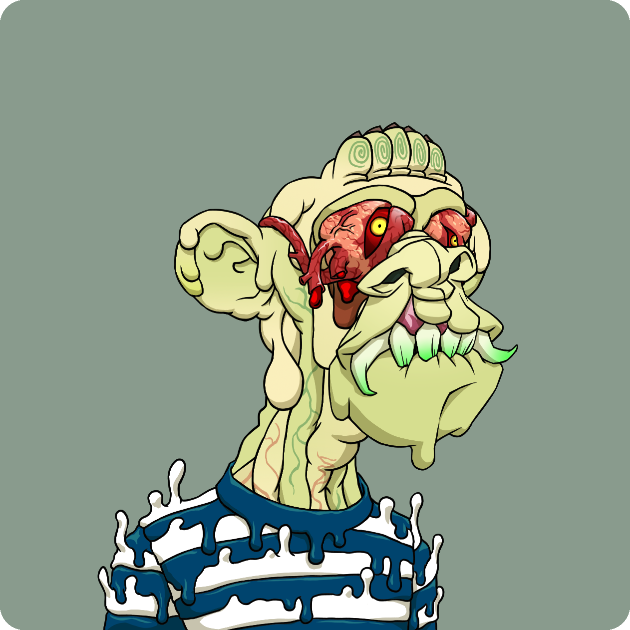 Yuga Labs - Mutant Ape Yacht Club - NFT # 6258