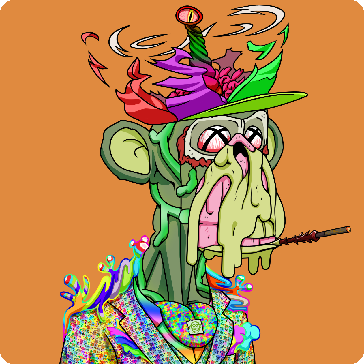 Yuga Labs - Mutant Ape Yacht Club - NFT # 9491