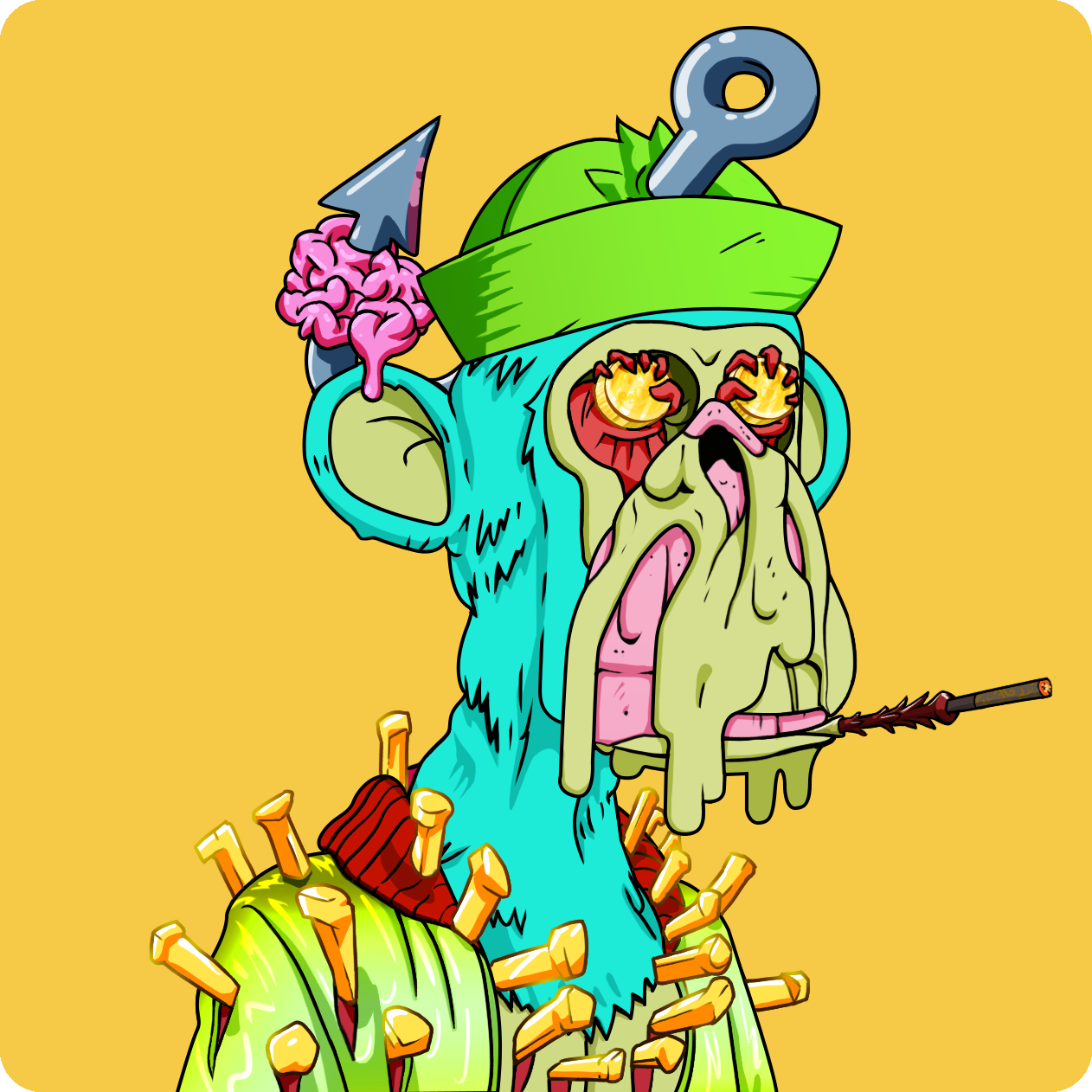 Yuga Labs - Mutant Ape Yacht Club - NFT # 3569