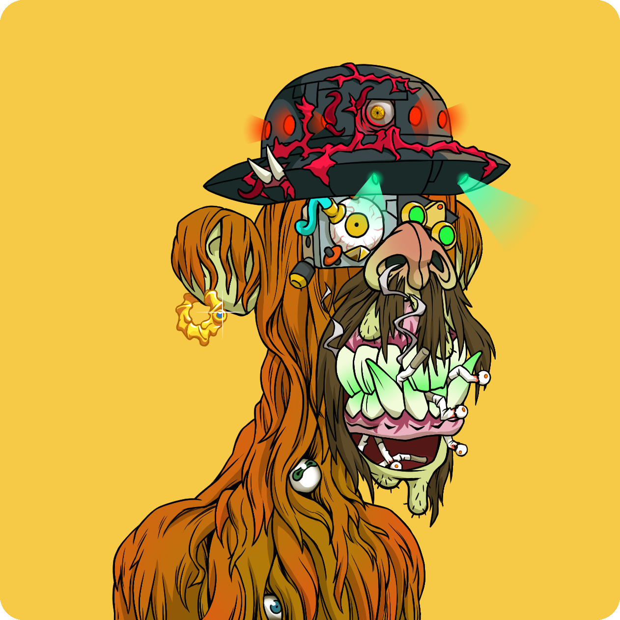 Yuga Labs - Mutant Ape Yacht Club - NFT # 27087