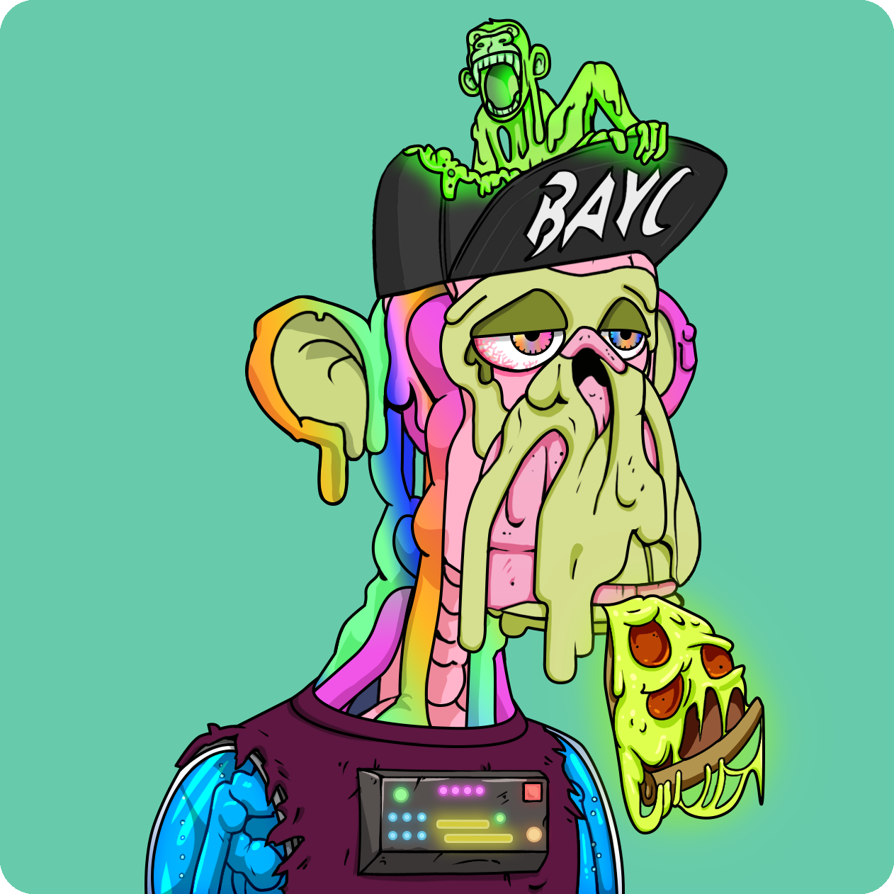 Yuga Labs - Mutant Ape Yacht Club - NFT # 16748