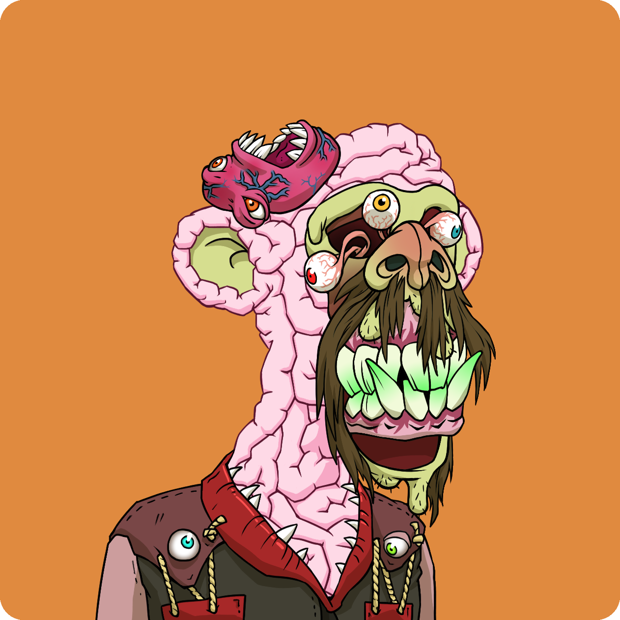 Yuga Labs - Mutant Ape Yacht Club - NFT # 102