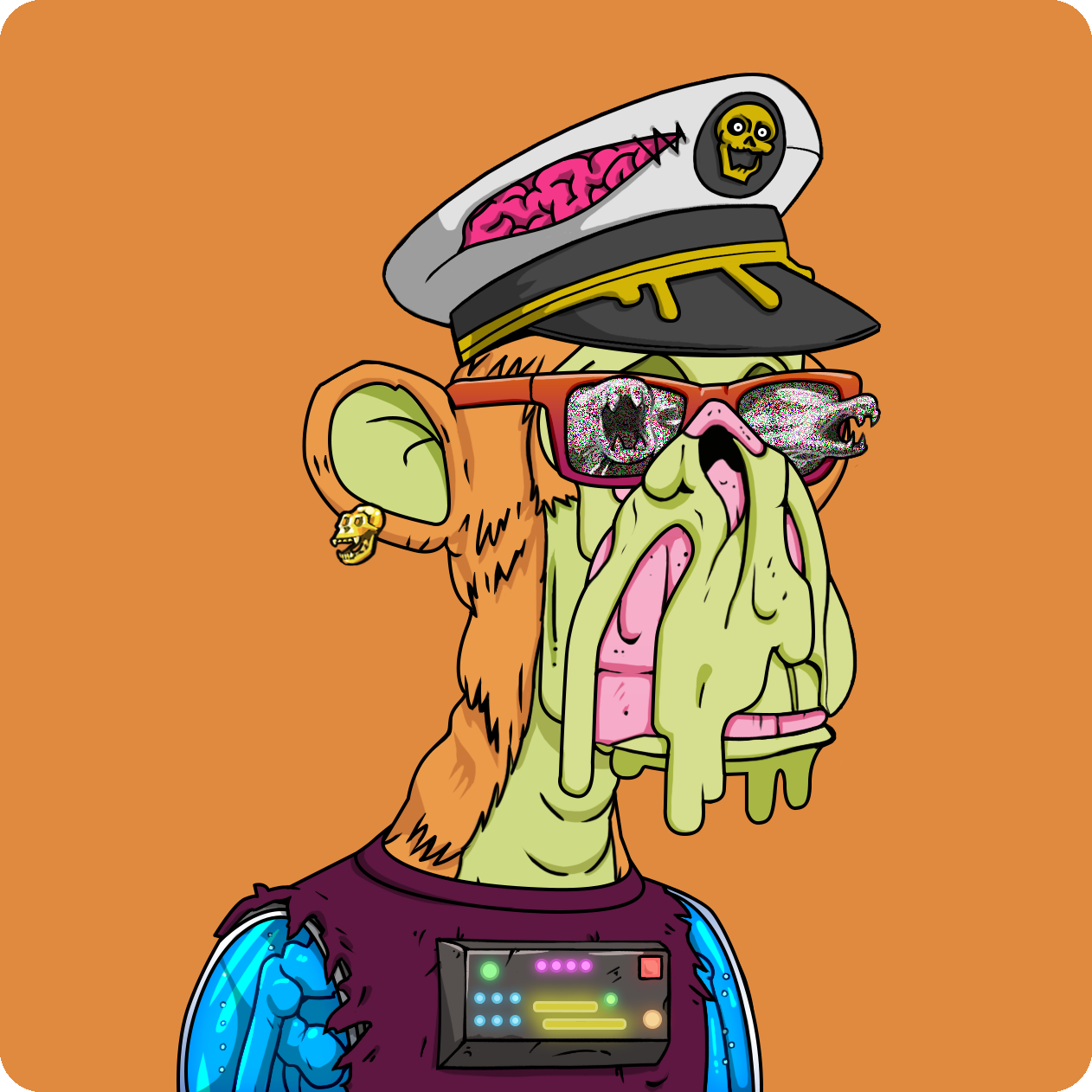 Yuga Labs - Mutant Ape Yacht Club - NFT # 13898