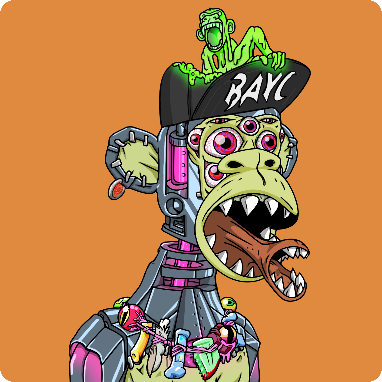 Yuga Labs - Mutant Ape Yacht Club - NFT # 23274