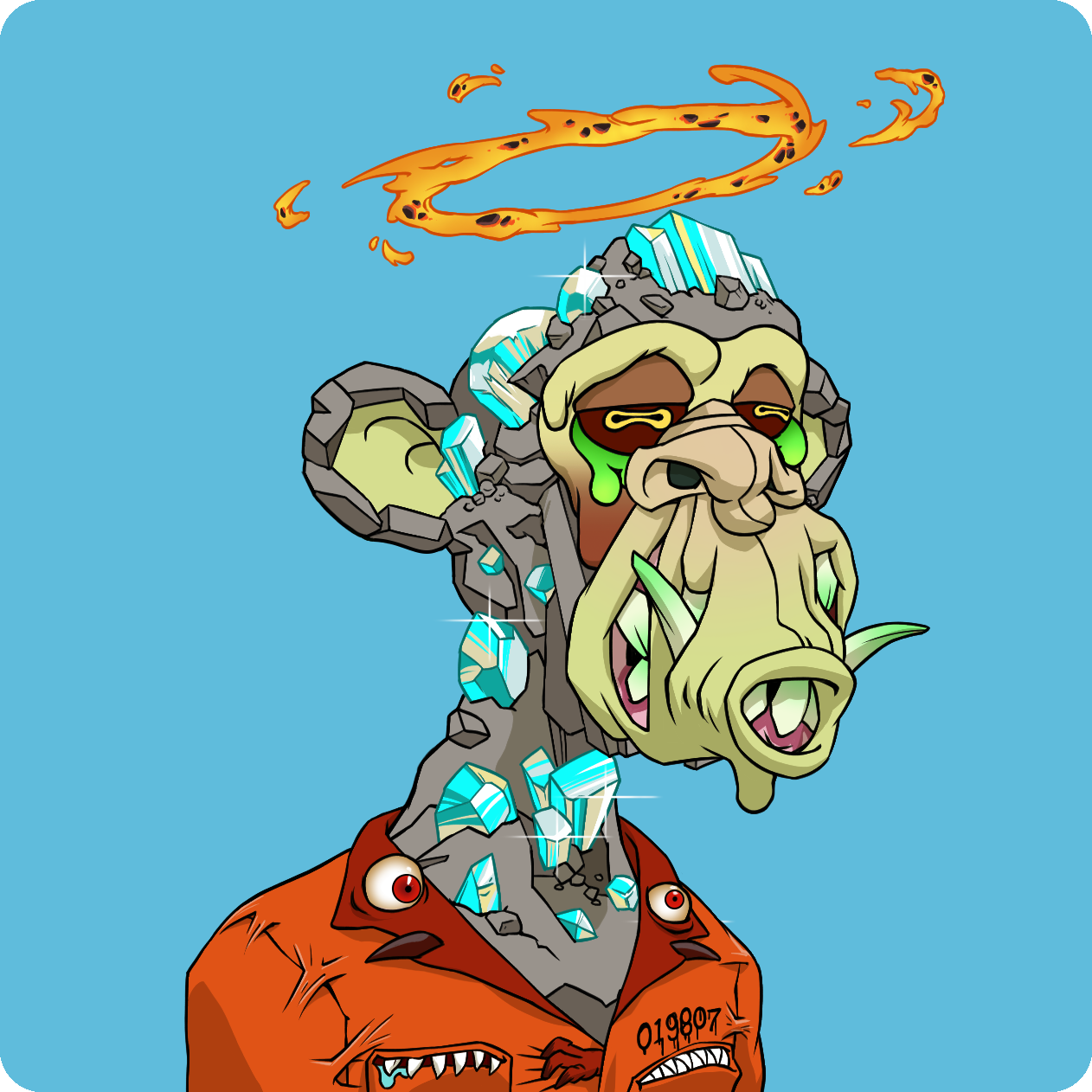 Yuga Labs - Mutant Ape Yacht Club - NFT # 880