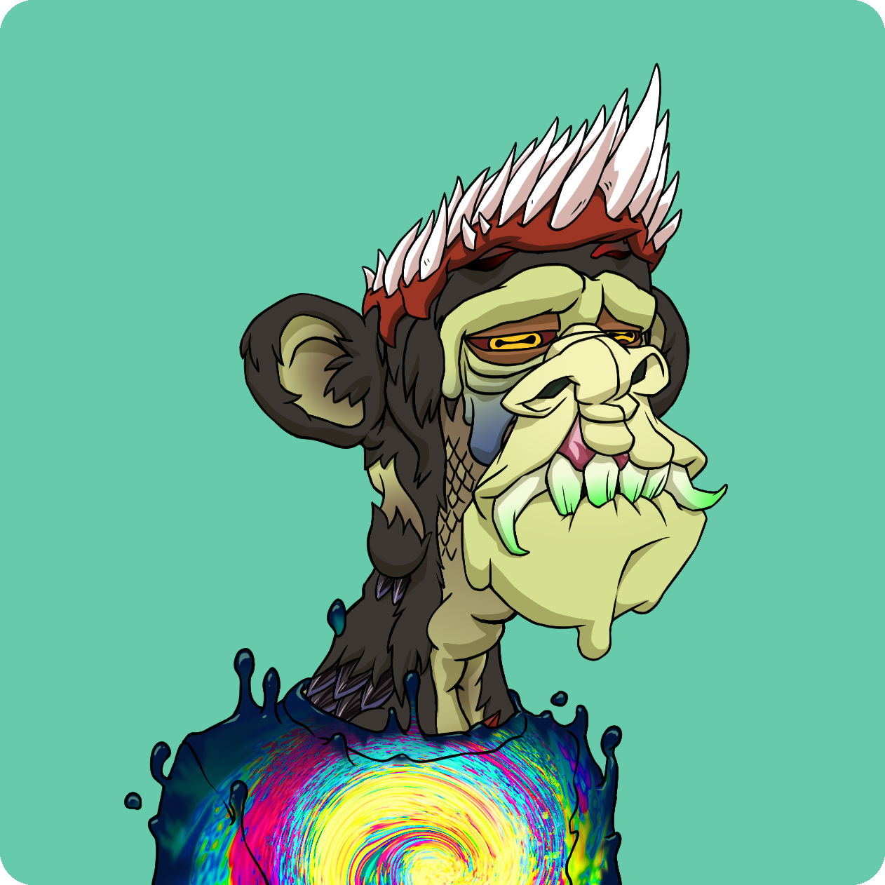 Yuga Labs - Mutant Ape Yacht Club - NFT # 702