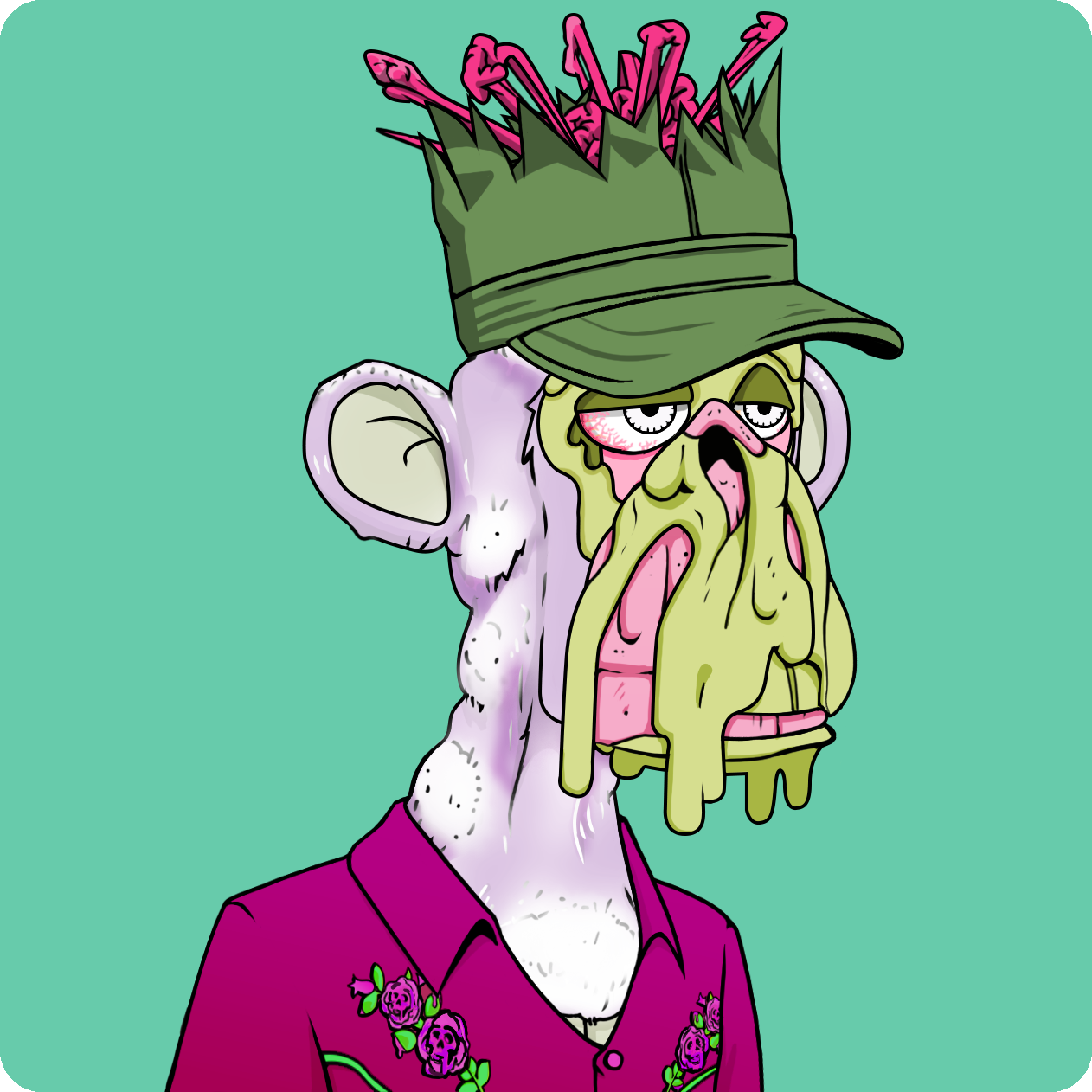 Yuga Labs - Mutant Ape Yacht Club - NFT # 153