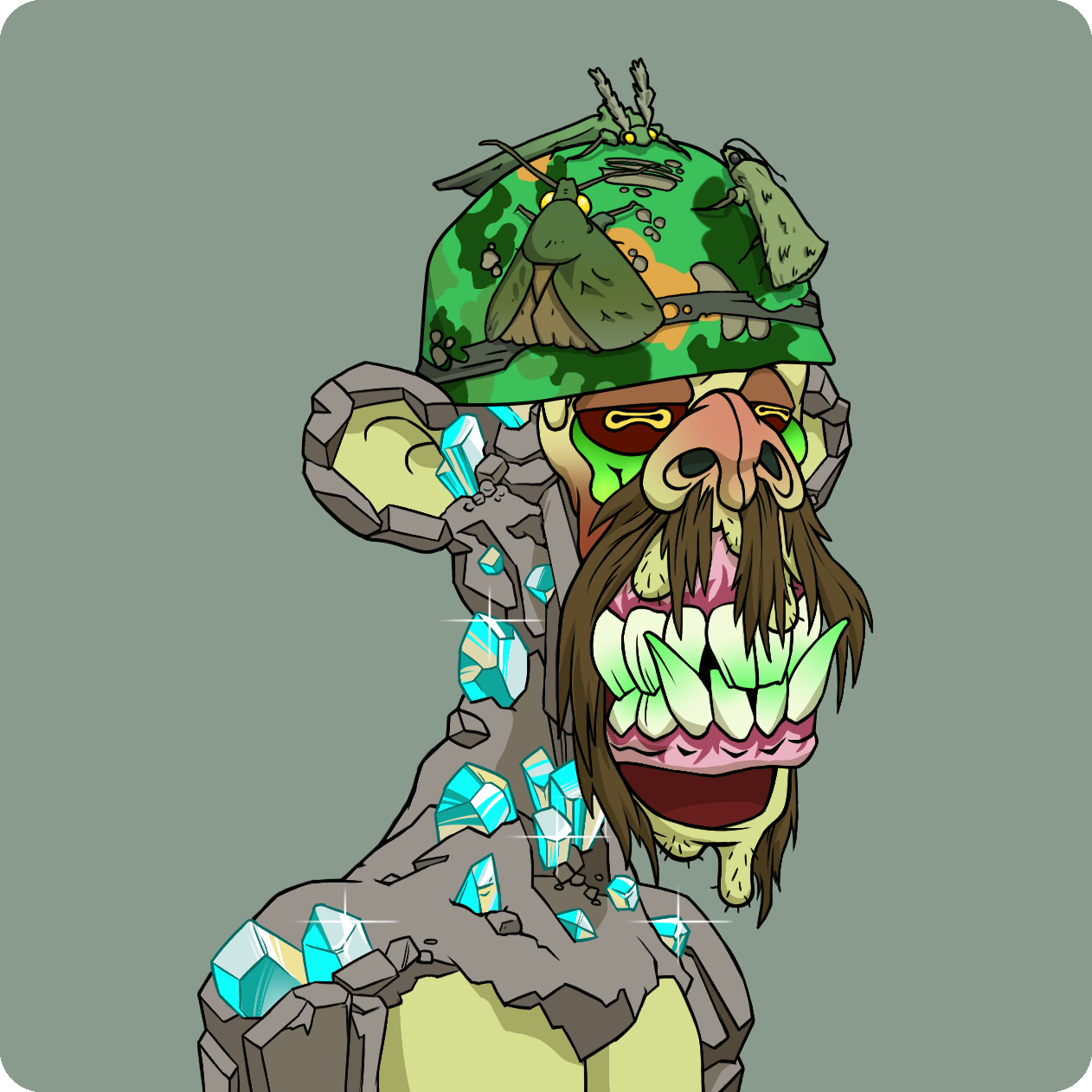 Yuga Labs - Mutant Ape Yacht Club - NFT # 6012