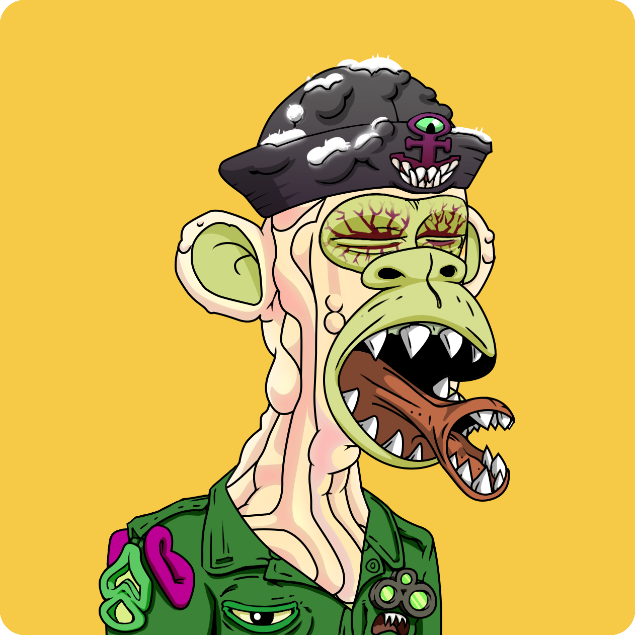 Yuga Labs - Mutant Ape Yacht Club - NFT # 2539