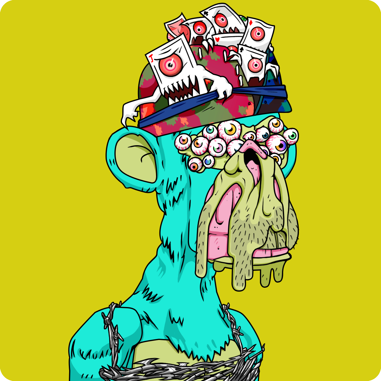 Yuga Labs - Mutant Ape Yacht Club - NFT # 8982