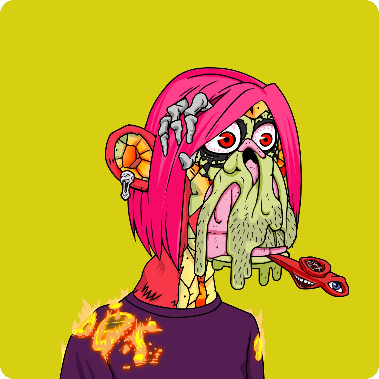 Yuga Labs - Mutant Ape Yacht Club - NFT # 10264