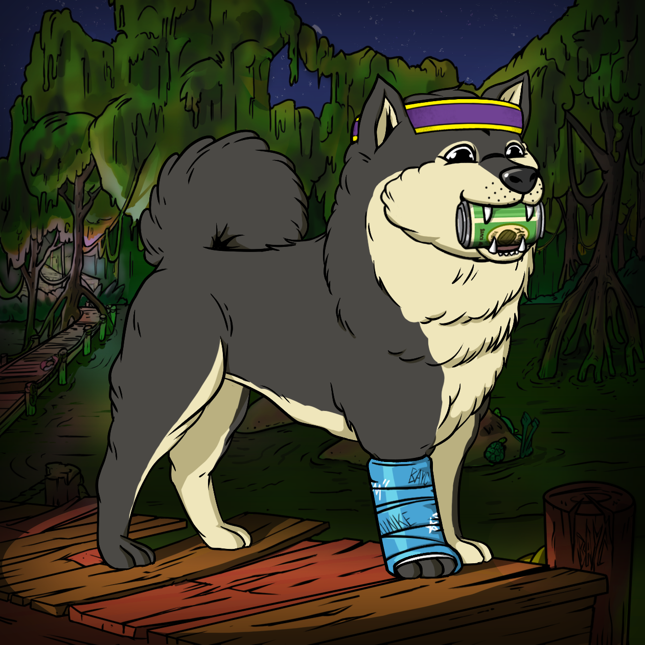 Yuga Labs - Bored Ape Kennel Club - NFT # 886