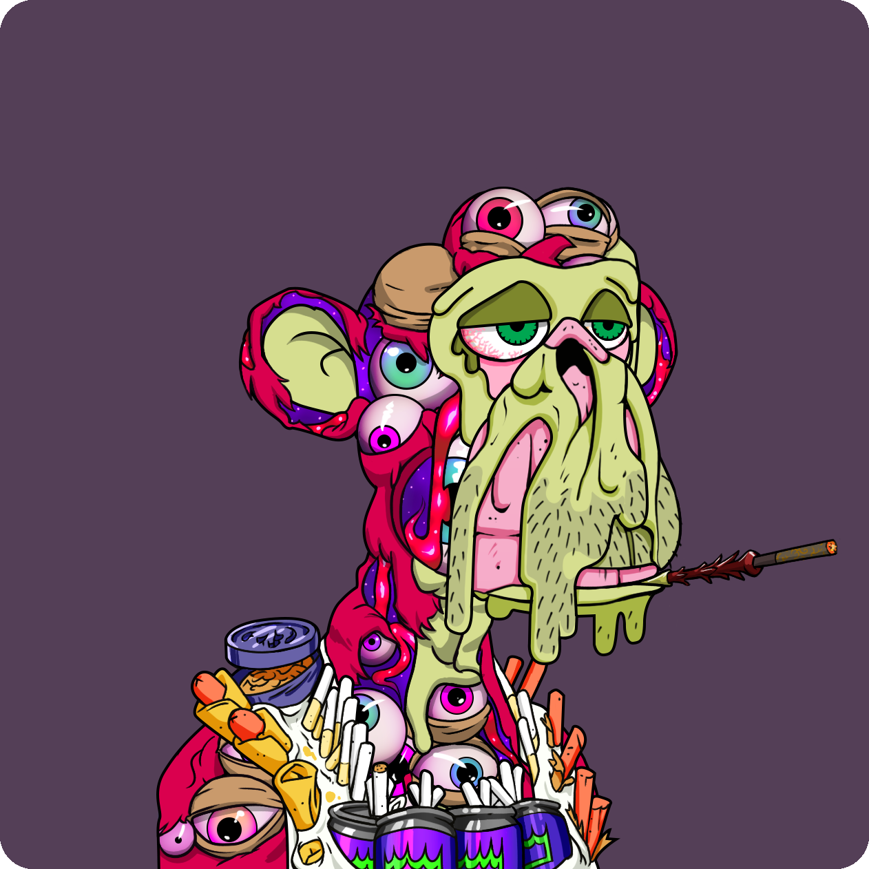 Yuga Labs - Mutant Ape Yacht Club - NFT # 19176