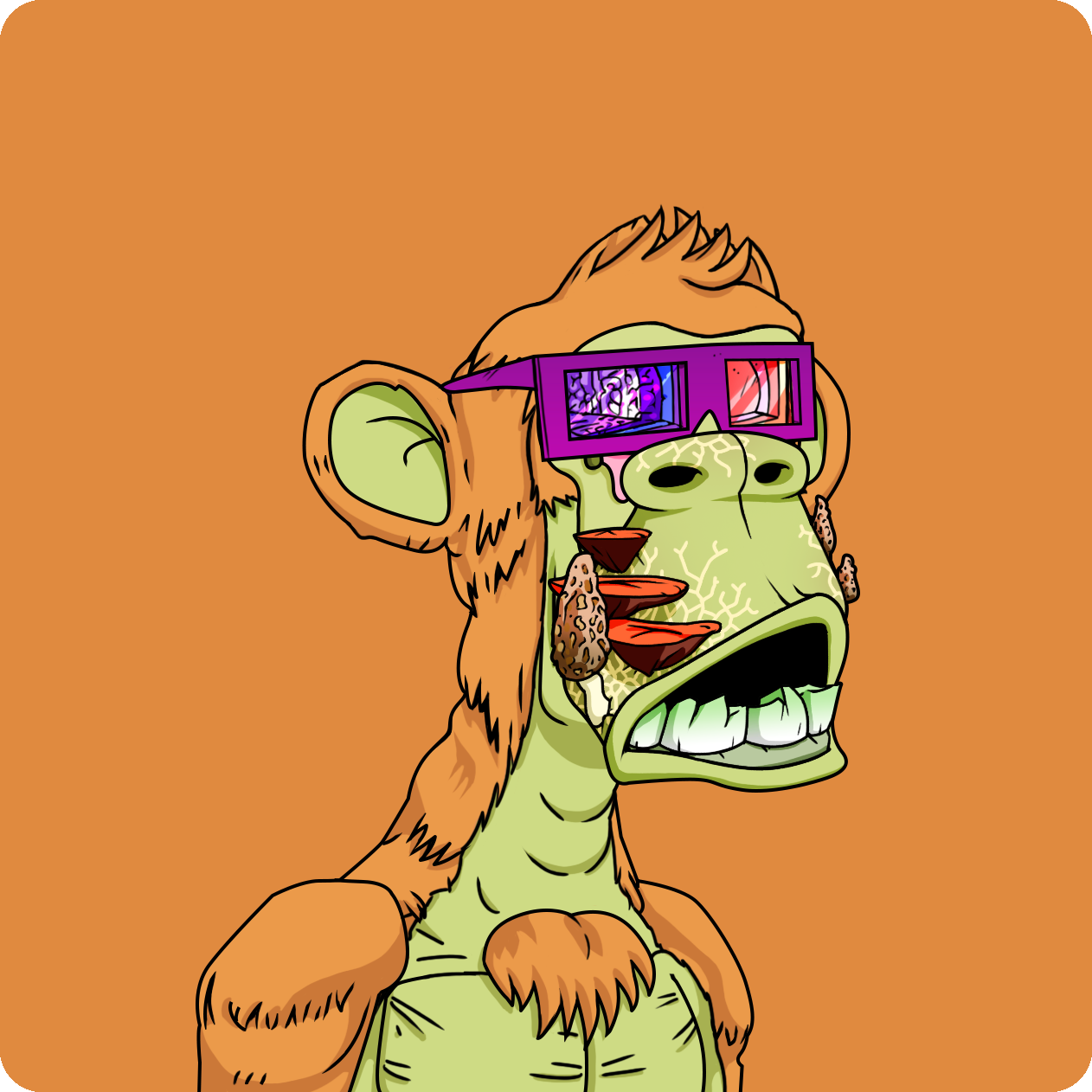 Yuga Labs - Mutant Ape Yacht Club - NFT # 17238