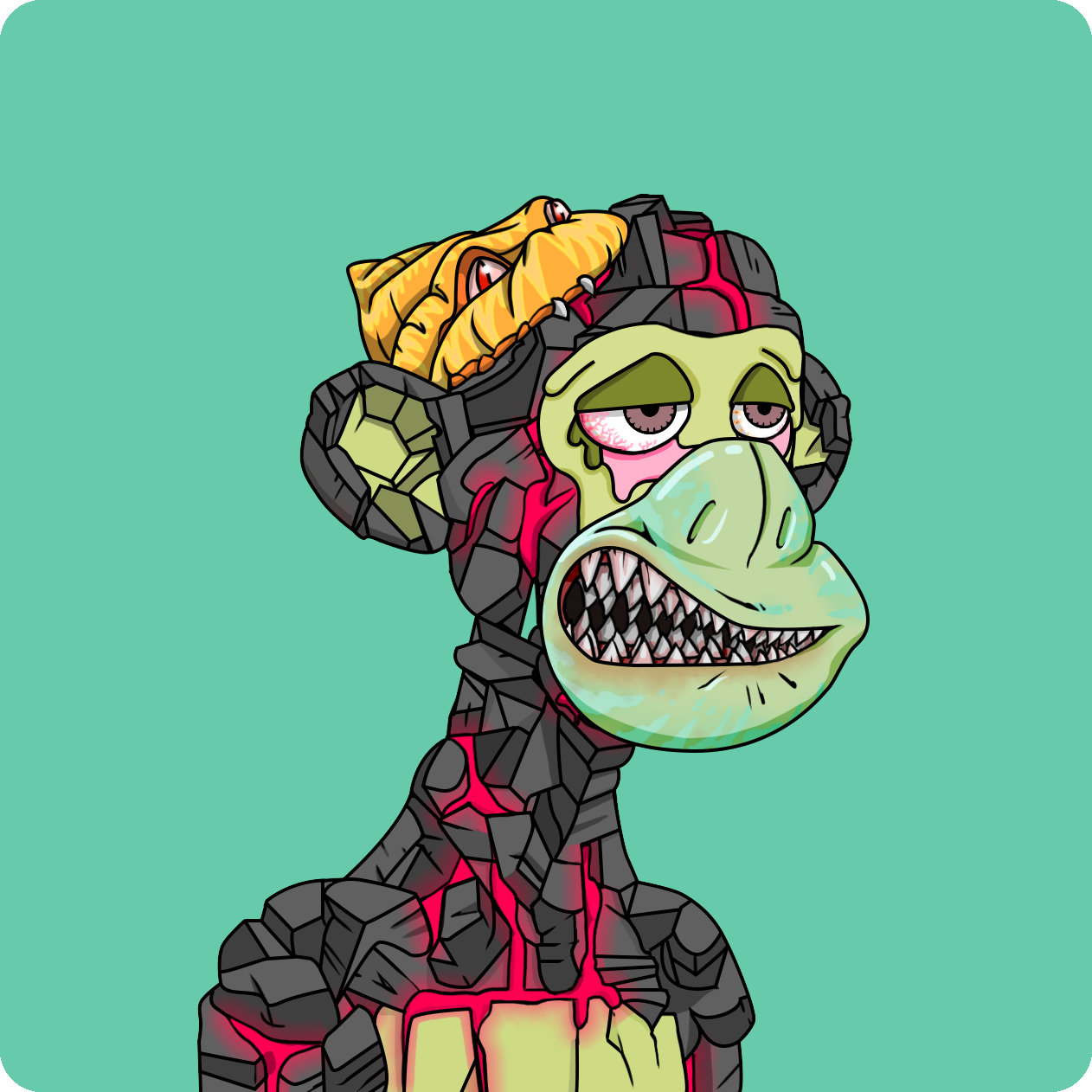 Yuga Labs - Mutant Ape Yacht Club - NFT # 140