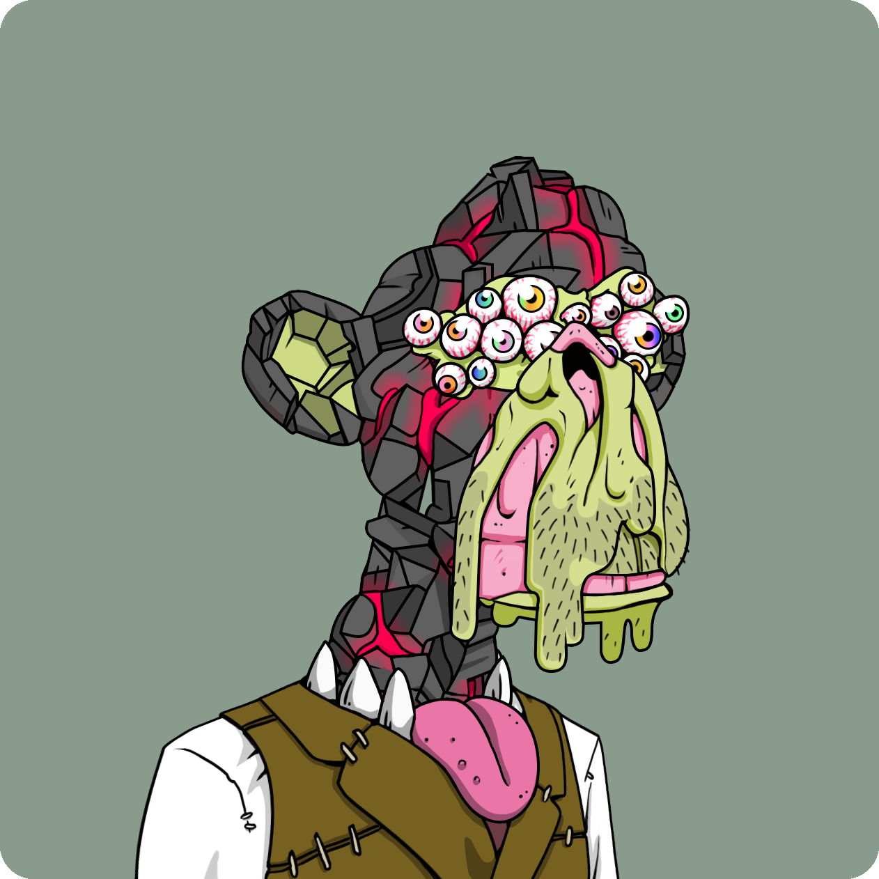 Yuga Labs - Mutant Ape Yacht Club - NFT # 27048