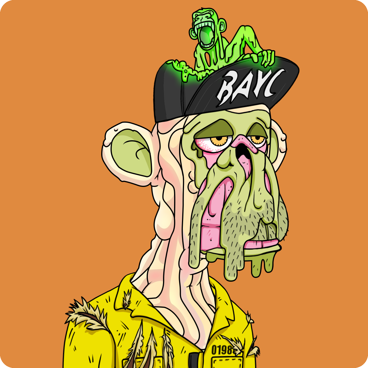 Yuga Labs - Mutant Ape Yacht Club - NFT # 8076