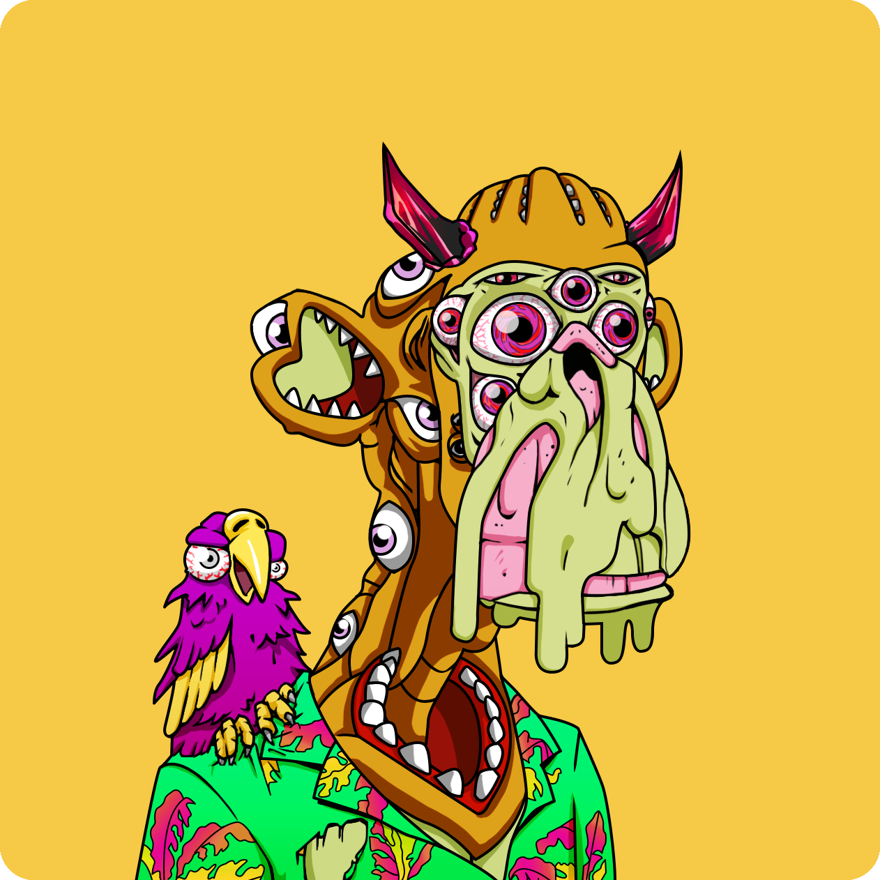 Yuga Labs - Mutant Ape Yacht Club - NFT # 6652