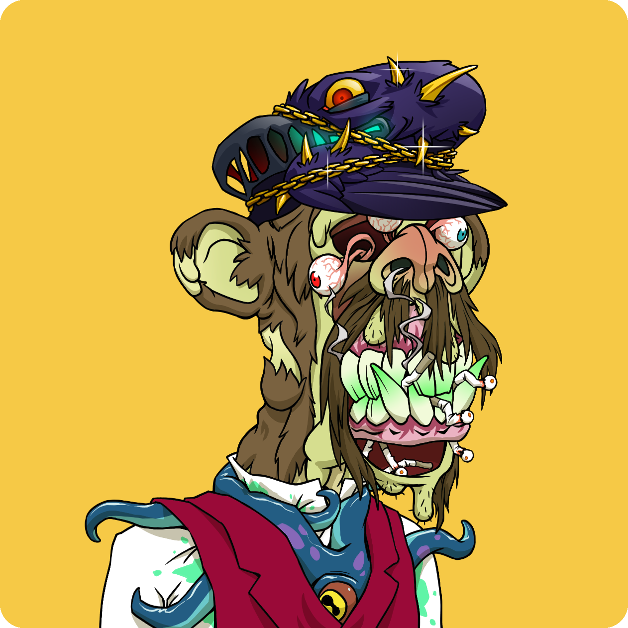 Yuga Labs - Mutant Ape Yacht Club - NFT # 19519