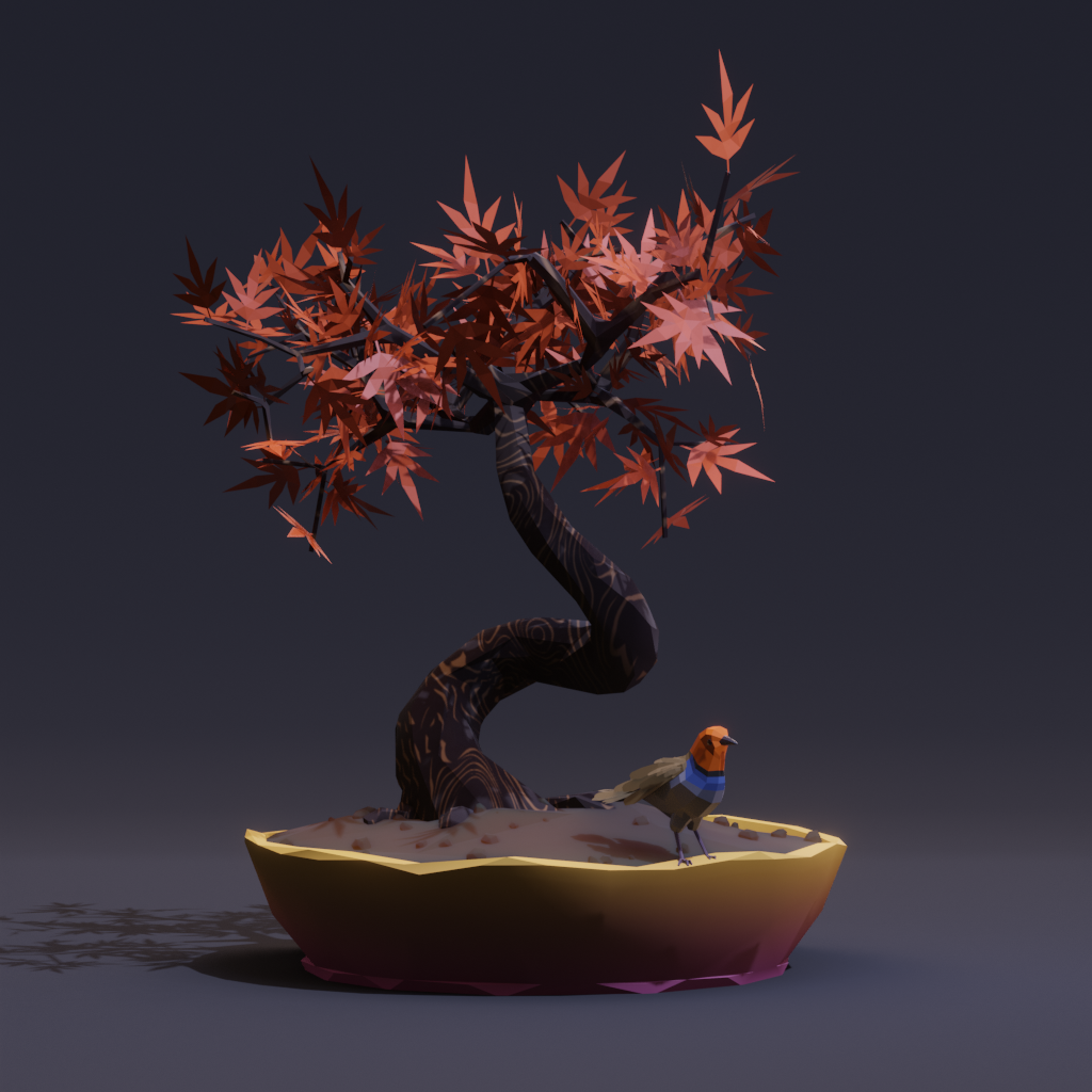 ZENFT Garden Society - Bonsai - Bonsai #8376 - NFT # 8376