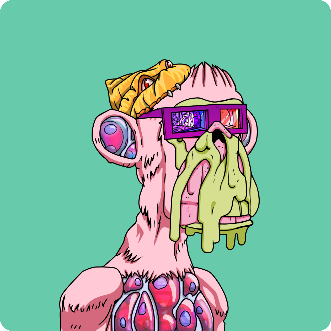 Yuga Labs - Mutant Ape Yacht Club - NFT # 13484