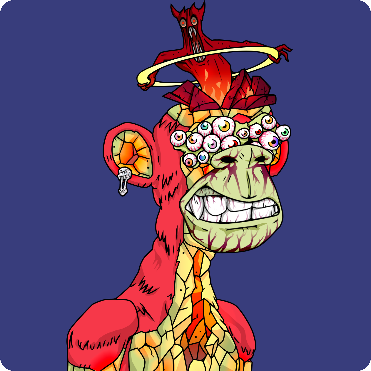 Yuga Labs - Mutant Ape Yacht Club - NFT # 1718